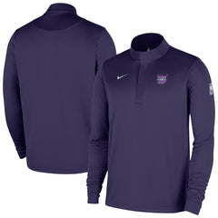 Sacramento Kings 2025/26 City Edition Remix Authentic Coaches Dri-FIT Half-Zip Top sale - Purple on sale