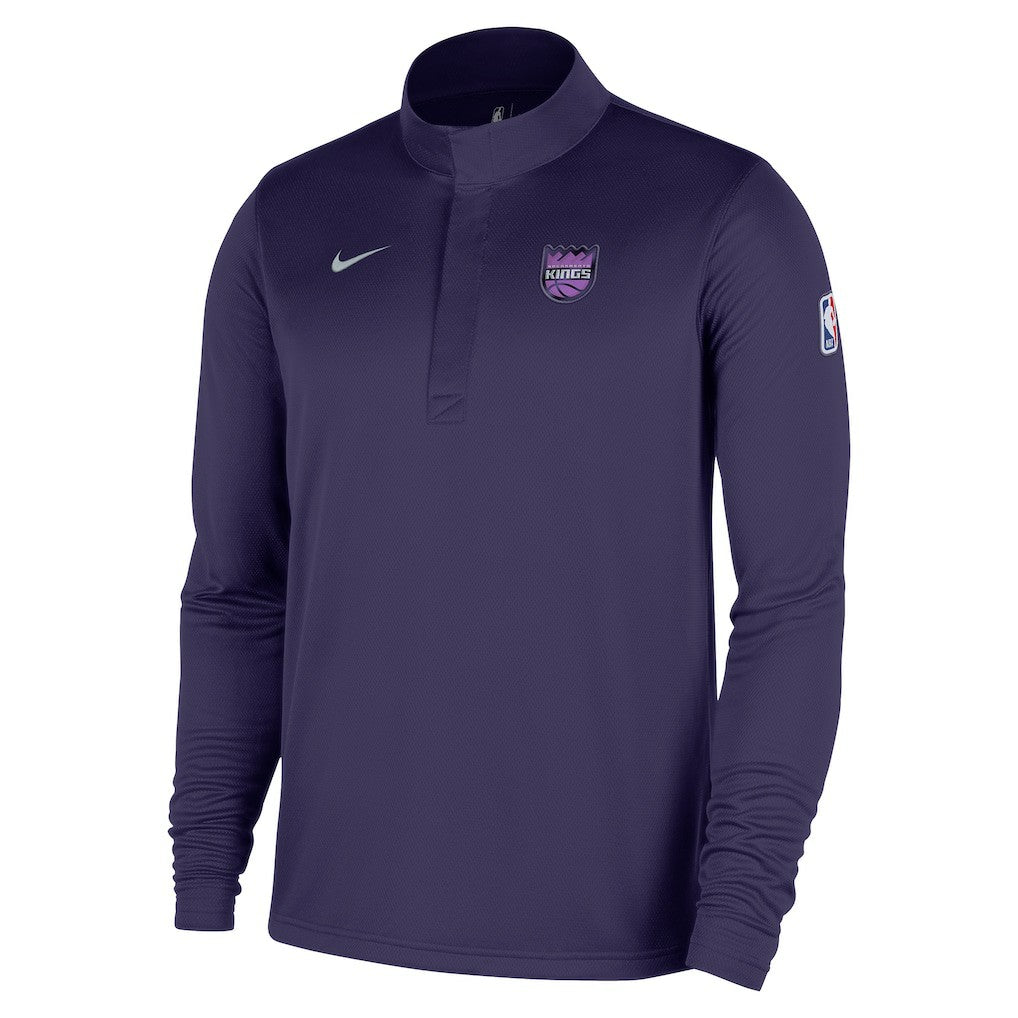 Sacramento Kings 2025/26 City Edition Remix Authentic Coaches Dri-FIT Half-Zip Top sale - Purple on sale