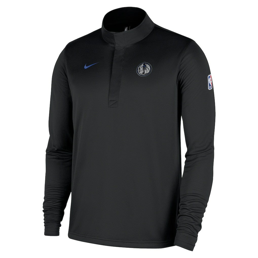 Dallas Mavericks 2025/26 City Edition Remix Authentic Coaches Dri-FIT Half-Zip Top sale - Black sale