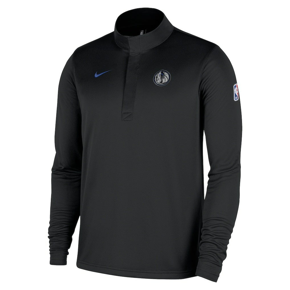 Dallas Mavericks 2025/26 City Edition Remix Authentic Coaches Dri-FIT Half-Zip Top sale - Black sale