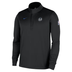 Dallas Mavericks 2025/26 City Edition Remix Authentic Coaches Dri-FIT Half-Zip Top sale - Black sale