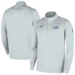 Orlando Magic 2025/26 City Edition Remix Authentic Coaches Dri-FIT Half-Zip Top - Silver cheap