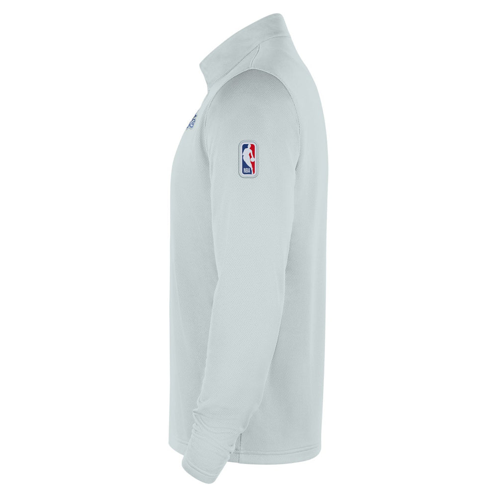 Orlando Magic 2025/26 City Edition Remix Authentic Coaches Dri-FIT Half-Zip Top - Silver cheap