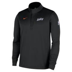 Phoenix Suns 2025/26 City Edition Remix Authentic Coaches Dri-FIT Half-Zip Top - Black discount