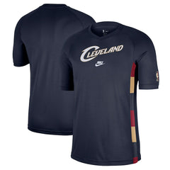 Cleveland Cavaliers Classic Edition Hardwood Classics Authentic Game Shooting T-Shirt sale - Navy outlet