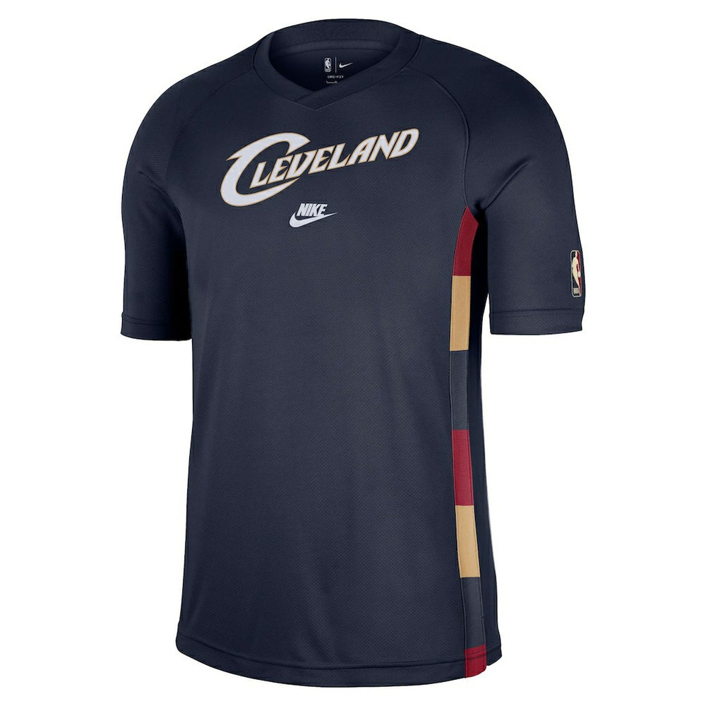 Cleveland Cavaliers Classic Edition Hardwood Classics Authentic Game Shooting T-Shirt sale - Navy outlet