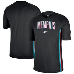Memphis Grizzlies Classic Edition Hardwood Classics Authentic Game Shooting Dri-FIT Raglan T-Shirt - Black sale