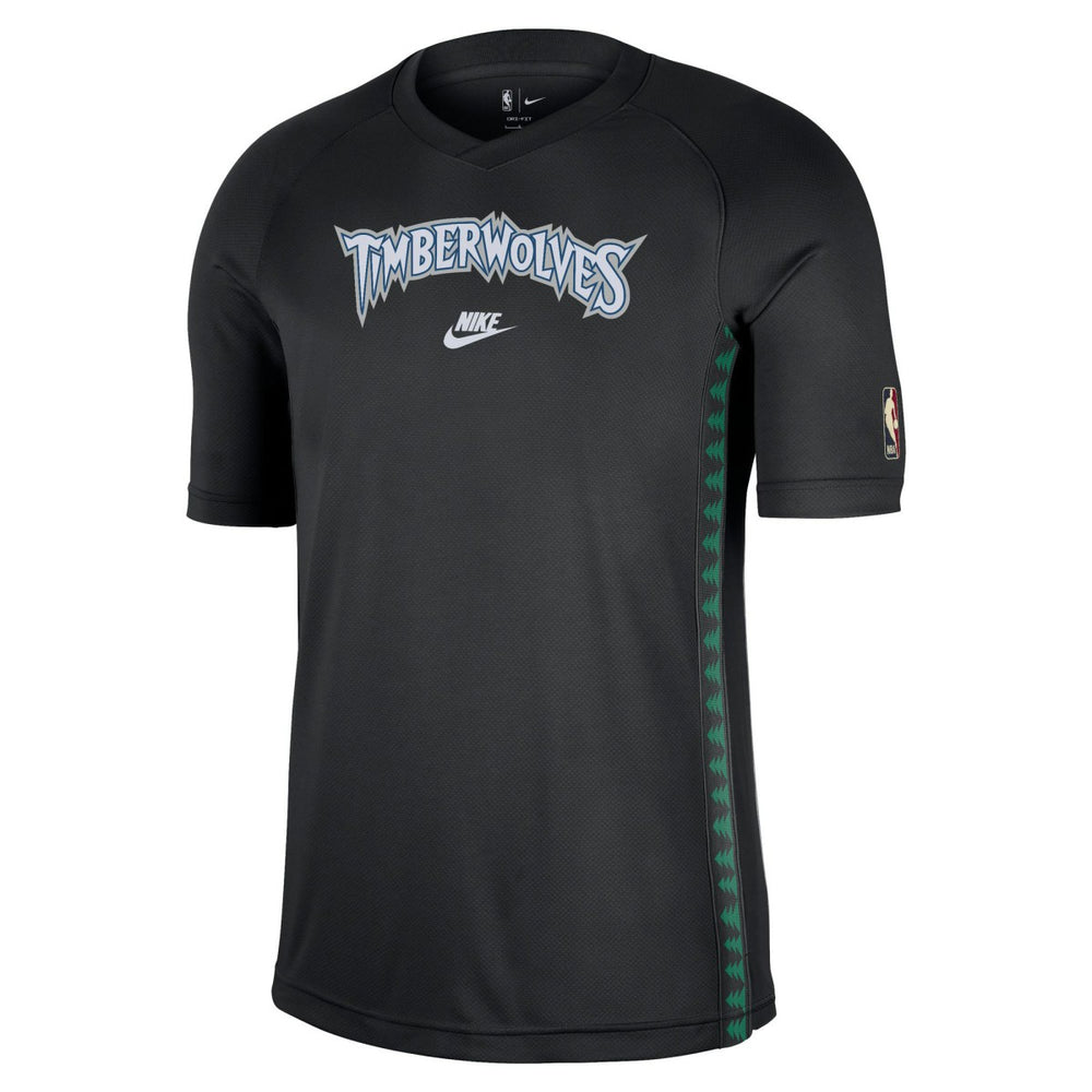 Minnesota Timberwolves Classic Edition Hardwood Classics Authentic Game Shooting T-Shirt - Black online