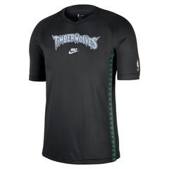 Minnesota Timberwolves Classic Edition Hardwood Classics Authentic Game Shooting T-Shirt - Black online