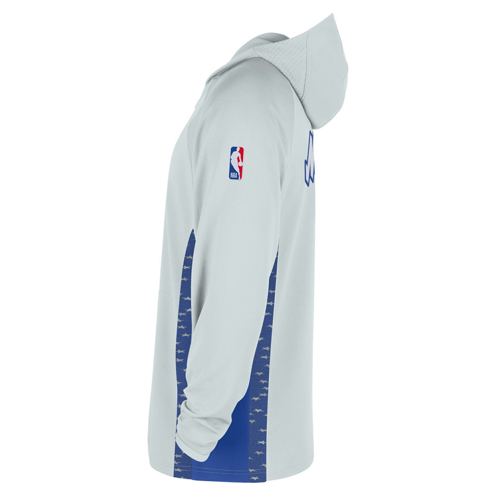 Orlando Magic 2025/26 City Edition Remix Authentic On-Court Quarter-Zip Dri-FIT Hooded Jacket - Silver for sale