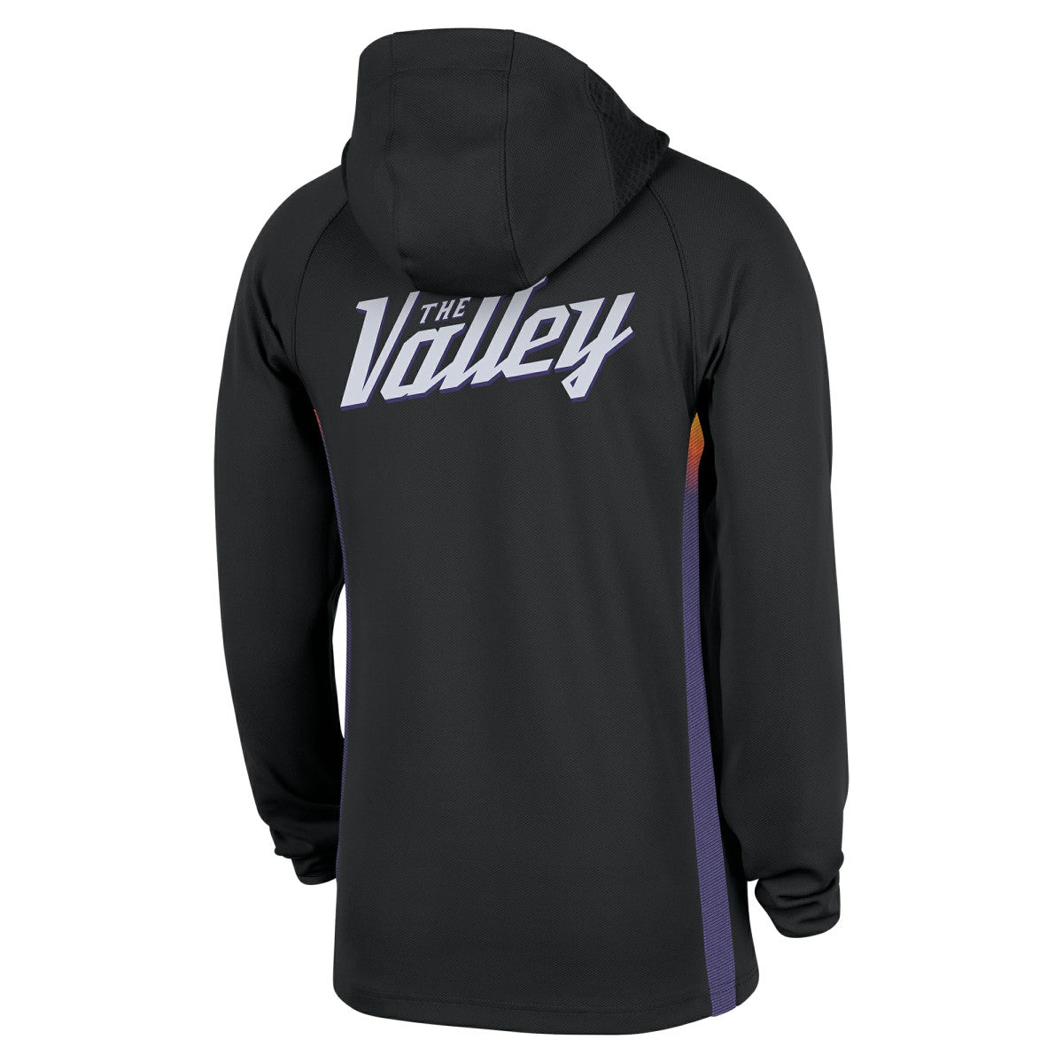 Phoenix Suns 2025/26 City Edition Remix Authentic On-Court Quarter-Zip Dri-FIT Hooded Jacket - Black sale