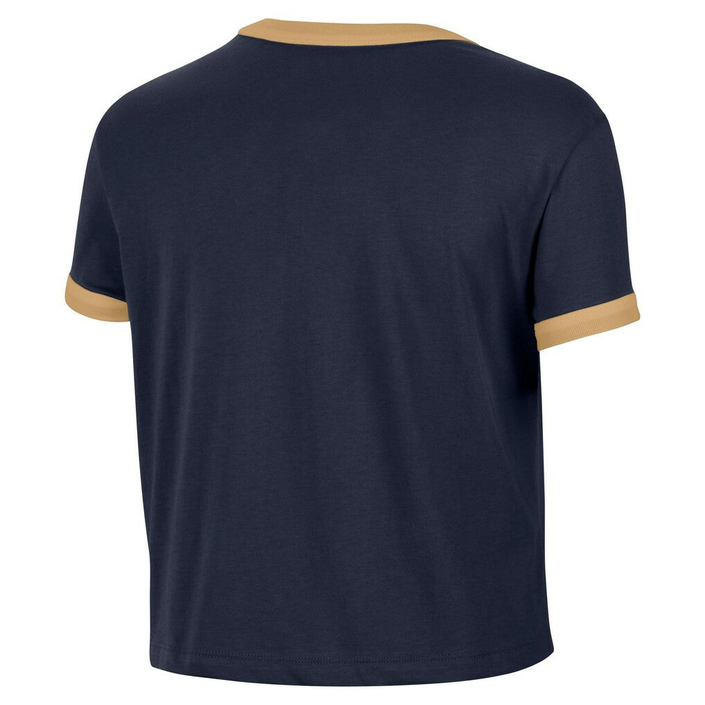 Cleveland Cavaliers Women's Classic Edition Hardwood Classics Essential Vintage Ringer T-Shirt sale - Navy shop