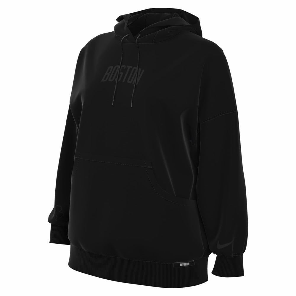 Boston Celtics Women's 2025/26 City Edition Remix Premium Fleece Hoodie - Black cheap