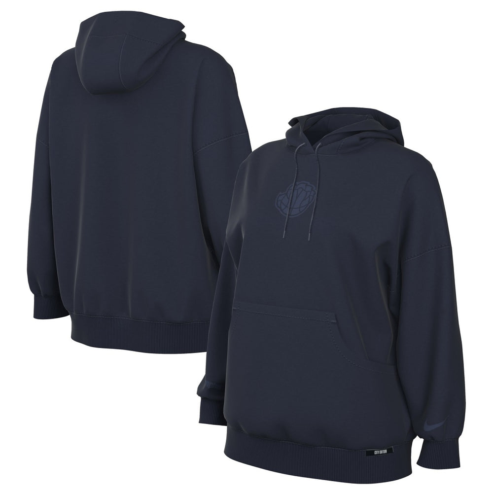 Memphis Grizzlies Women's 2025/26 City Edition Remix Premium Fleece Hoodie - Navy shop