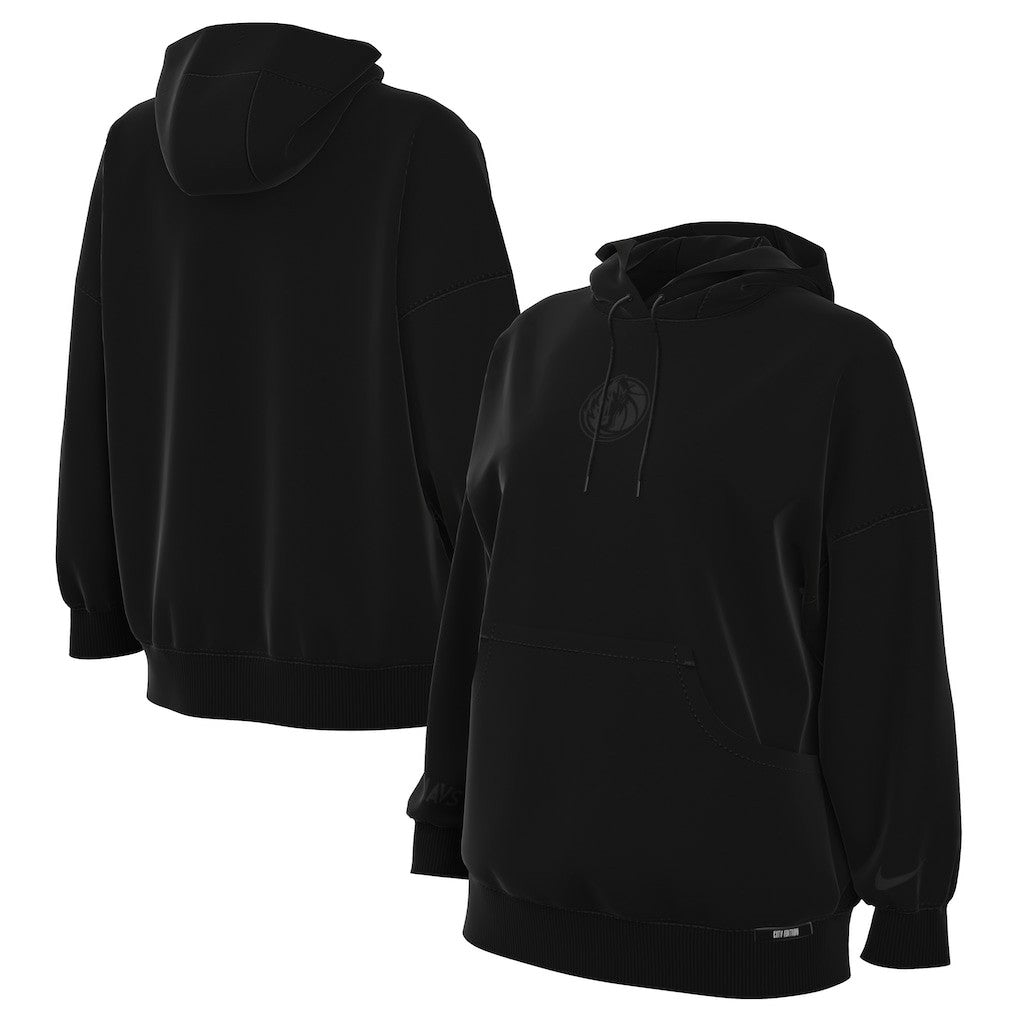 Dallas Mavericks Women's 2025/26 City Edition Remix Premium Fleece Hoodie sale - Black online
