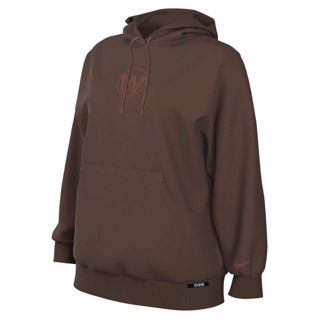 Golden State Warriors Women's 2025/26 City Edition Remix Premium Fleece Hoodie sale - Brown cheap