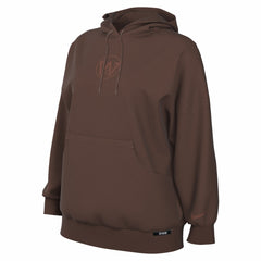 Golden State Warriors Women's 2025/26 City Edition Remix Premium Fleece Hoodie sale - Brown cheap
