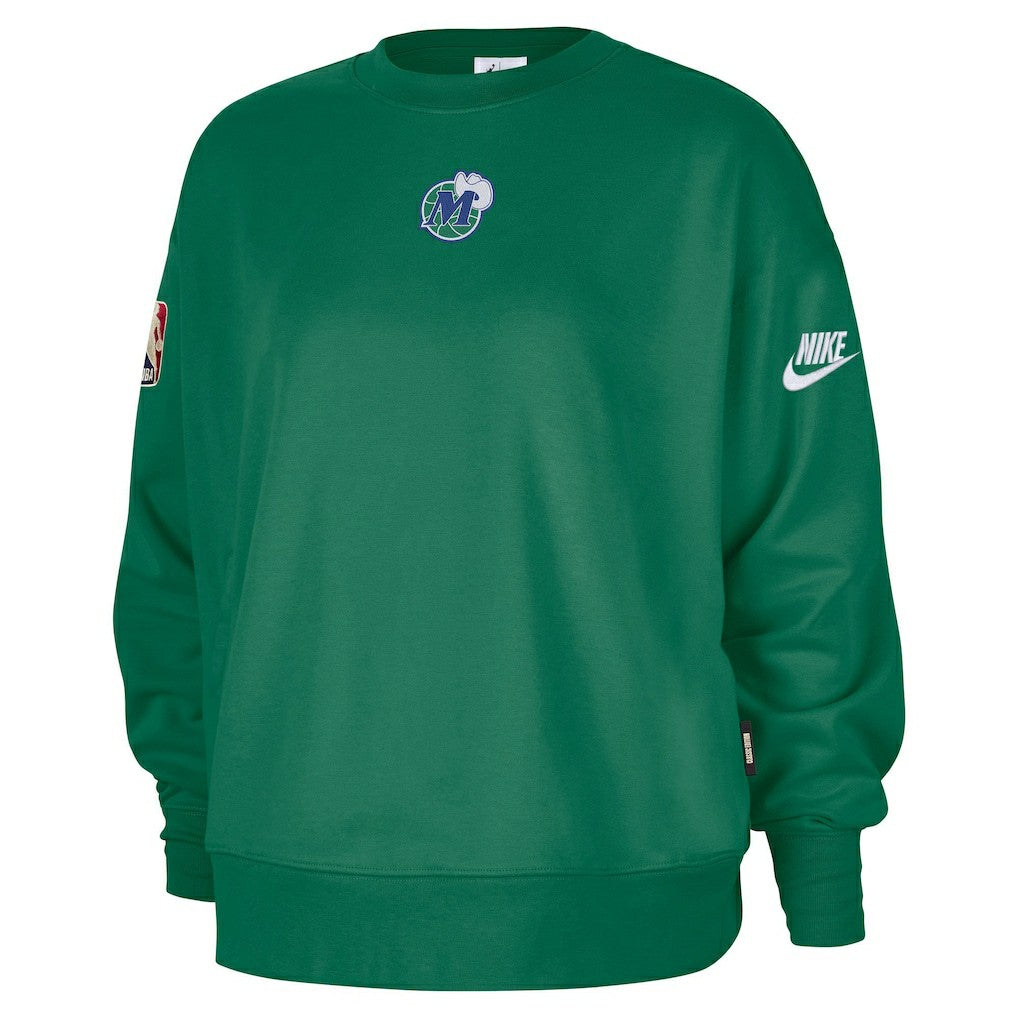 Dallas Mavericks Women's Classic Edition Hardwood Classics Premium Phoenix Fleece Sweatshirt sale - Green sale