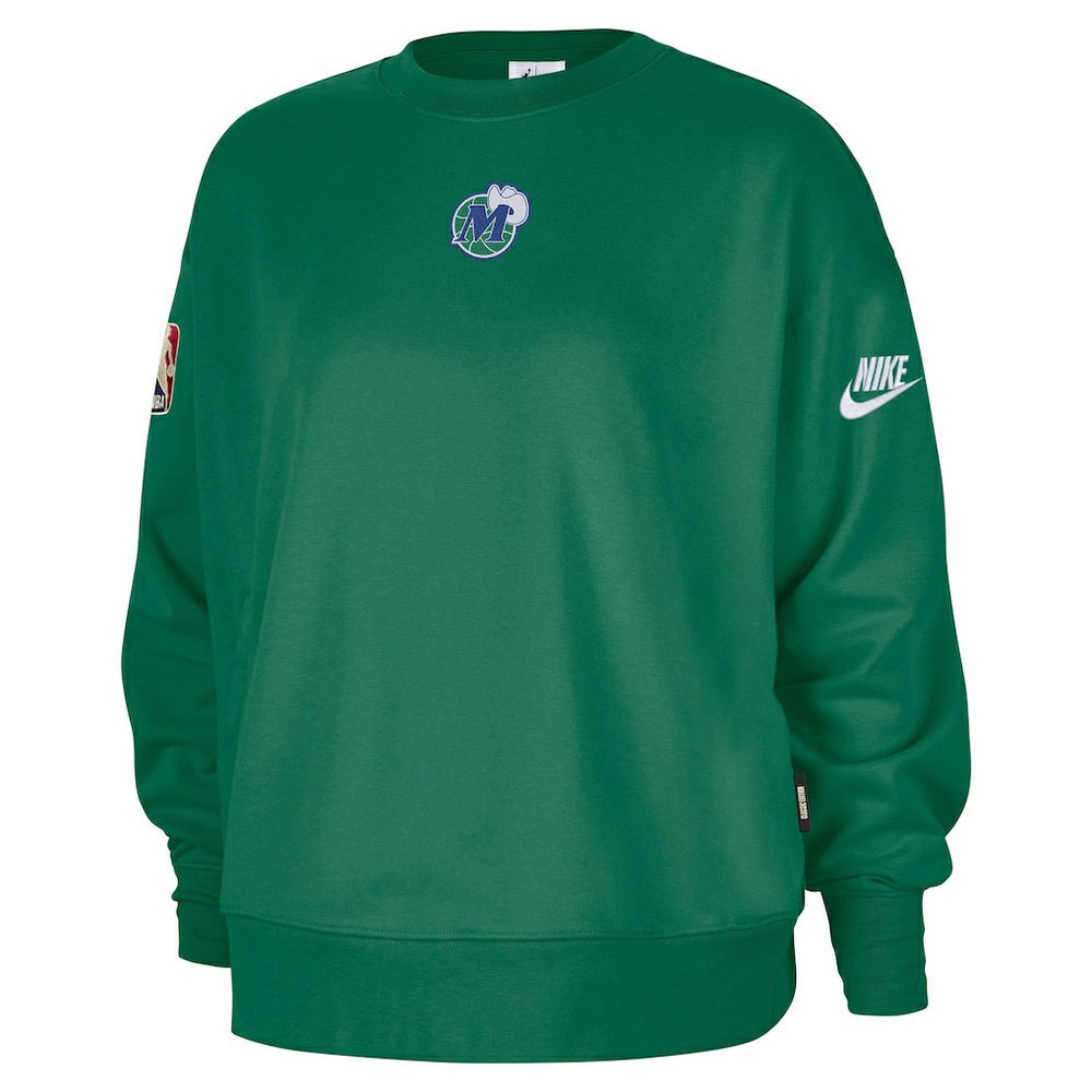 Dallas Mavericks Women's Classic Edition Hardwood Classics Premium Phoenix Fleece Sweatshirt sale - Green sale