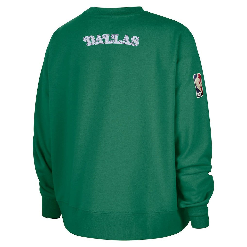 Dallas Mavericks Women's Classic Edition Hardwood Classics Premium Phoenix Fleece Sweatshirt sale - Green sale