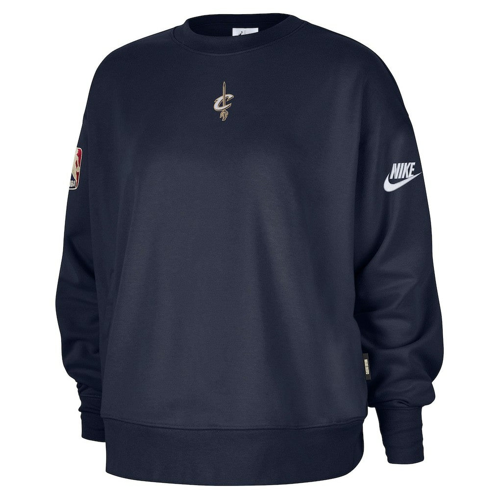 Cleveland Cavaliers Women's Classic Edition Hardwood Classics Premium Phoenix Fleece Sweatshirt sale - Navy for sale