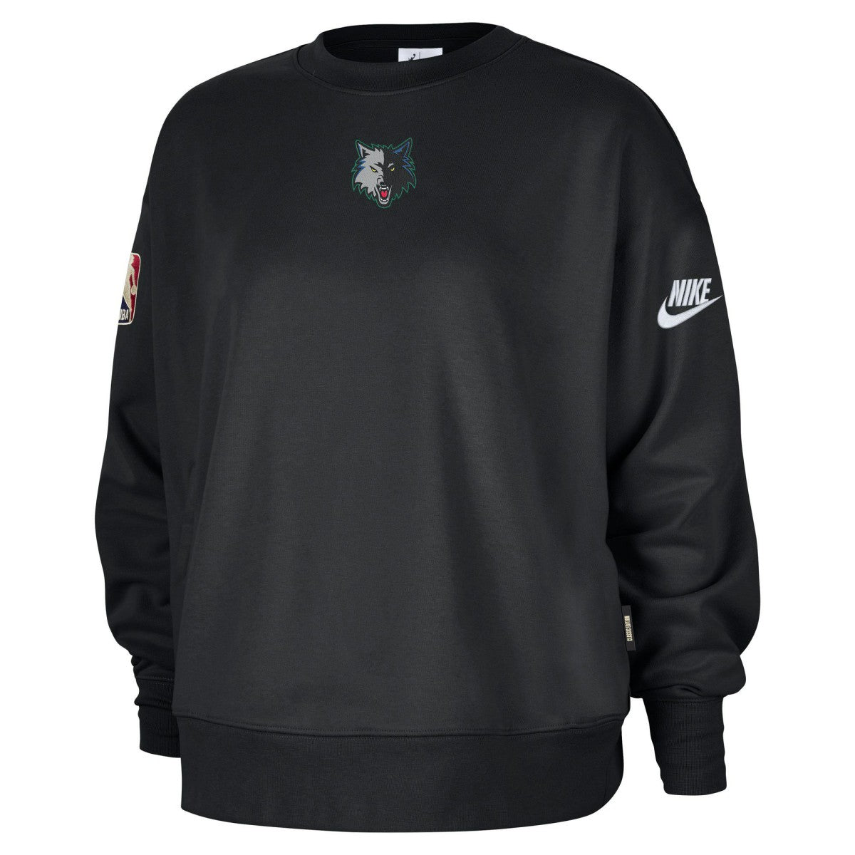 Minnesota Timberwolves Women's Classic Edition Hardwood Classics Premium Phoenix Fleece Sweatshirt - Black on sale