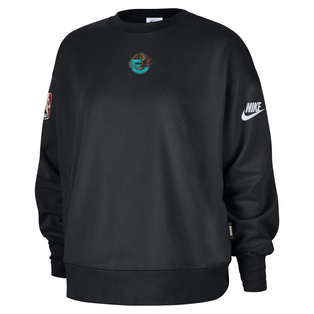 Memphis Grizzlies Women's Classic Edition Hardwood Classics Premium Phoenix Fleece Sweatshirt - Black cheap