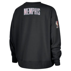 Memphis Grizzlies Women's Classic Edition Hardwood Classics Premium Phoenix Fleece Sweatshirt - Black cheap