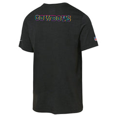 Dallas Cowboys Youth 2025 NFL Crucial Catch Tri-Blend Dri-FIT T-Shirt - Black discount