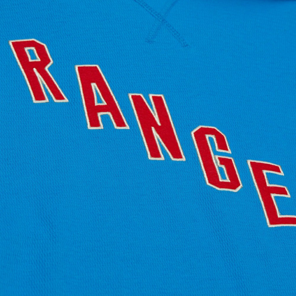 New York Rangers Centennial Lightweight Thermal Hoodie - Blue/White Hoodies