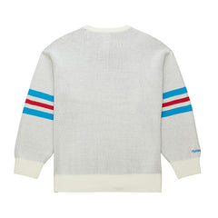 New York Rangers Mitchell & Ness Centennial Retro Logo Sweater - Cream