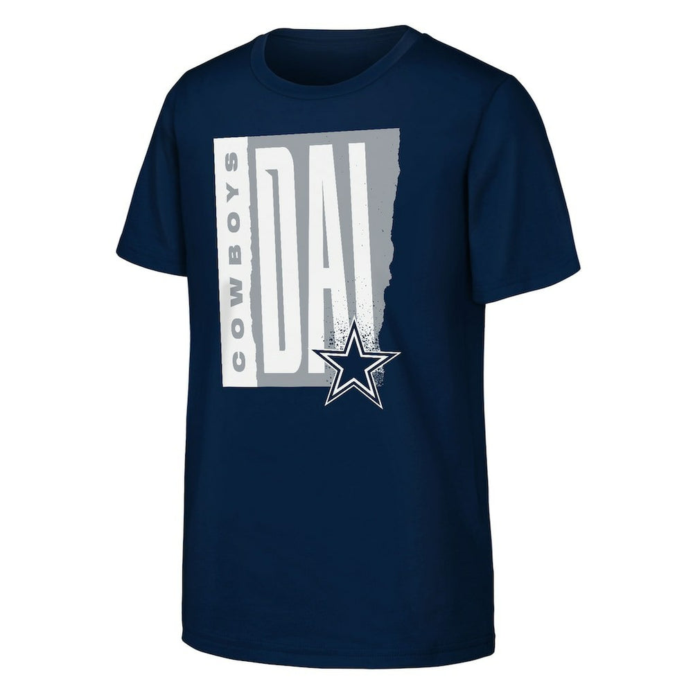 Dallas Cowboys Outerstuff Youth Tear It Up T-Shirt - Navy outlet