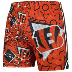 Cincinnati Bengals Chubbies Mesh Shorts - Orange for sale