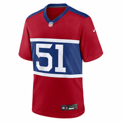 Abdul Carter New York Giants First Round Pick Alternate Game Jersey - Red sale
