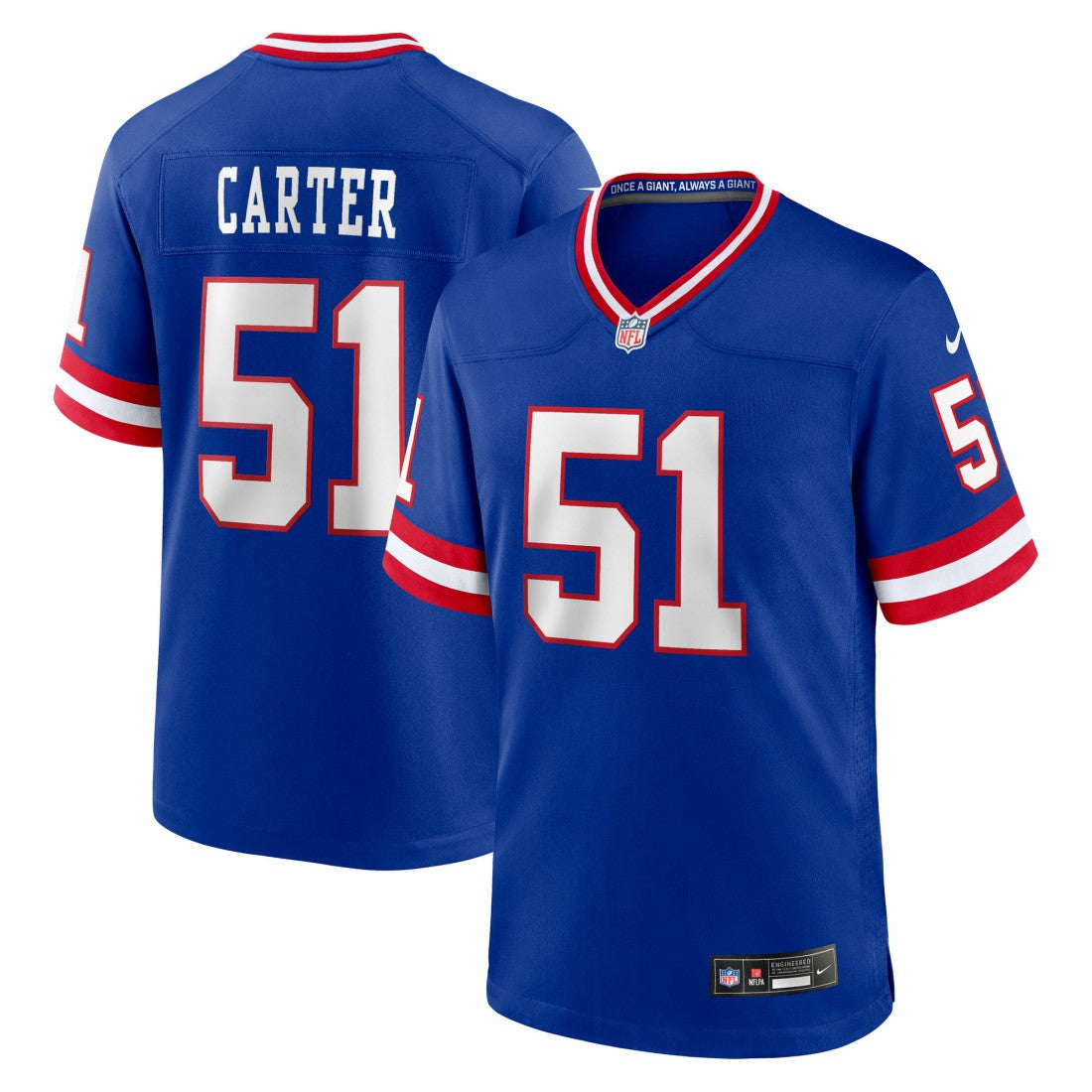 Abdul Carter New York Giants First Round Pick 2nd Alternate Game Jersey - Royal sale