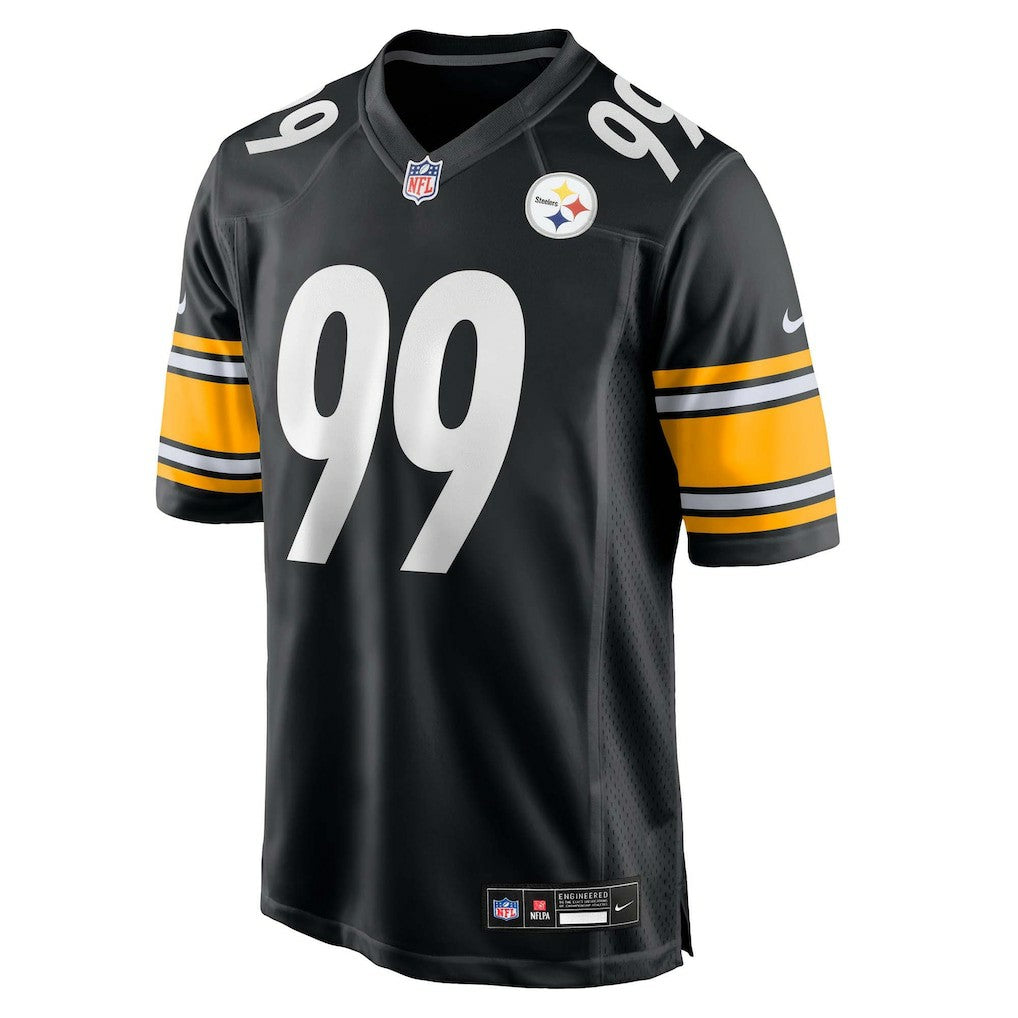 Derrick Harmon Pittsburgh Steelers 2025 NFL Draft First Round Pick Game Jersey - Black sale