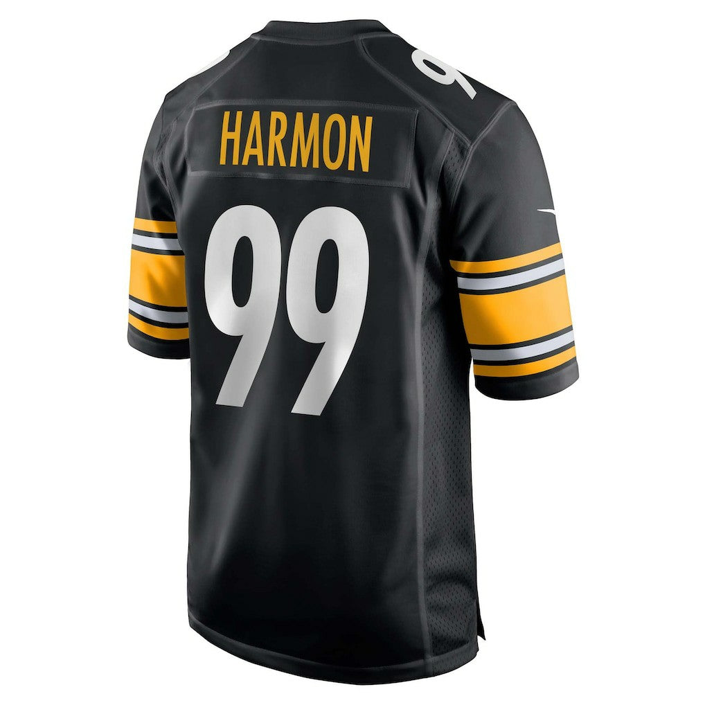 Derrick Harmon Pittsburgh Steelers 2025 NFL Draft First Round Pick Game Jersey - Black sale