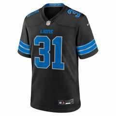 Kerby Joseph Detroit Lions Alternate Game Jersey - Black cheap