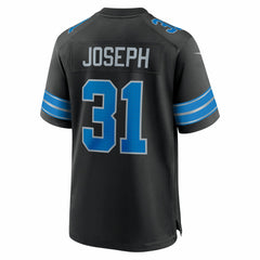 Kerby Joseph Detroit Lions Alternate Game Jersey - Black cheap