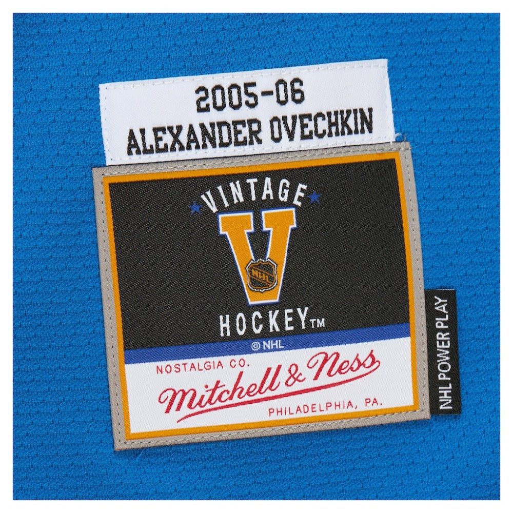 Alexander Ovechkin Washington Capitals Mitchell & Ness Big & Tall 2005/06 Power Play Jersey - White Jerseys