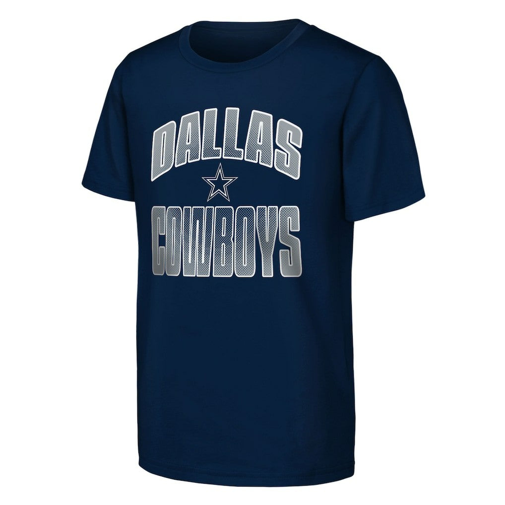 Dallas Cowboys Outerstuff Youth Never Quit 2-Pack T-Shirt Set - Navy cheap