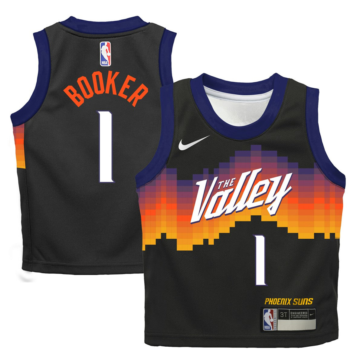 Devin Booker Phoenix Suns Preschool 2025/26 City Edition Swingman Jersey - Black online