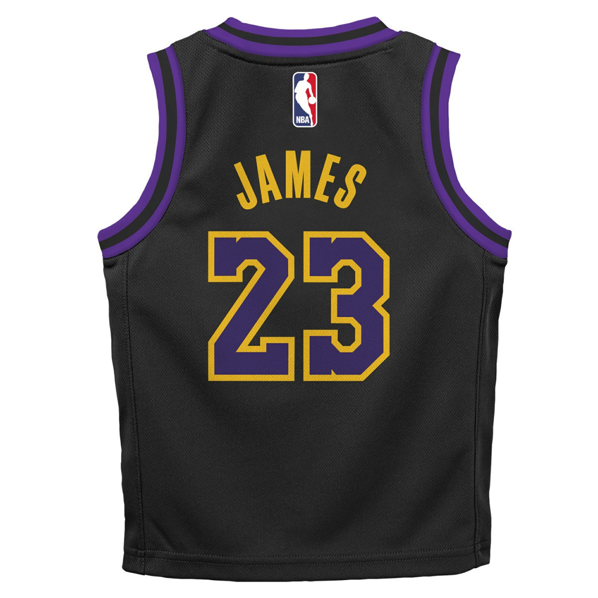 LeBron James Los Angeles Lakers Preschool 2025/26 City Edition Swingman Jersey - Black shop