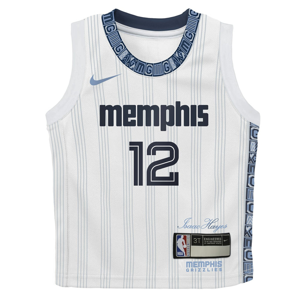 Ja Morant Memphis Grizzlies Preschool 2025/26 City Edition Swingman Jersey - White discount