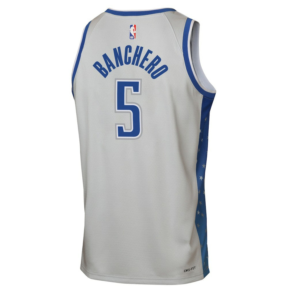 Paolo Banchero Orlando Magic Youth 2025/26 City Edition Swingman Jersey - Silver outlet