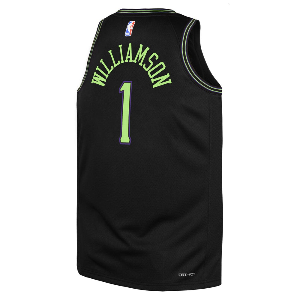 Zion Williamson New Orleans Pelicans Youth 2025/26 City Edition Swingman Jersey - Black sale