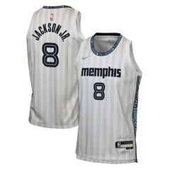 Jaren Jackson Jr. Memphis Grizzlies Youth 2025/26 City Edition Swingman Jersey - White sale
