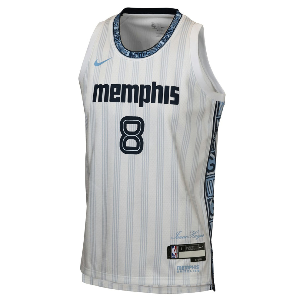Jaren Jackson Jr. Memphis Grizzlies Youth 2025/26 City Edition Swingman Jersey - White sale
