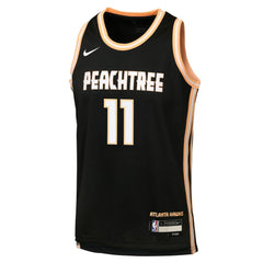 Trae Young Atlanta Hawks Youth 2025/26 City Edition Swingman Jersey - Black on sale