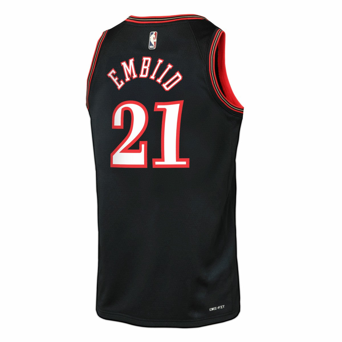 Joel Embiid Philadelphia 76ers Youth Swingman Jersey - Classic Edition - Black outlet